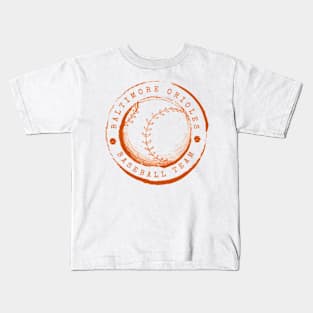 orioles baseball Kids T-Shirt